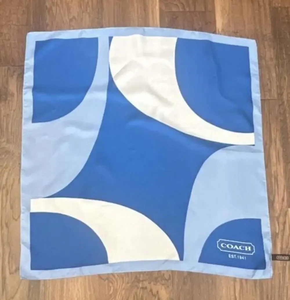 Coach square scarf